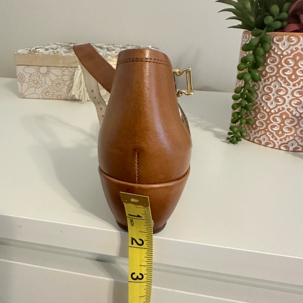 PIKOLINOS Brandy Leather Perforated Mary Jane Flats Size 40UE (US Women 9-9.5) - Picture 11 of 13